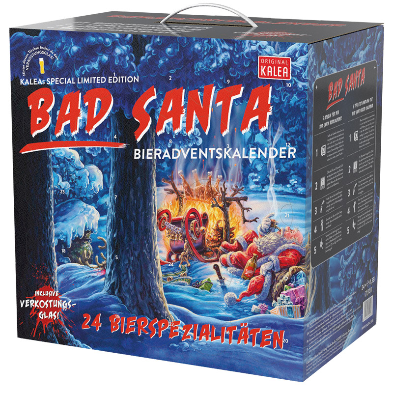 Bier-Adventskalender Edition Bad Santa