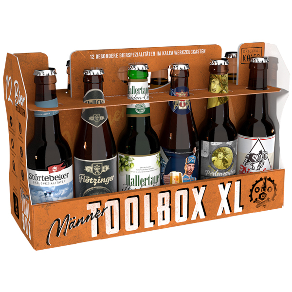 kalea_biergeschenk_maenner_toolbox_XL_800x800 Kalea Oktoberfestbox Bayrische Bier-Spezialitäten Geschenksartikel