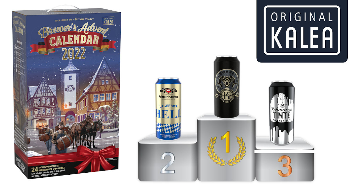 The winning beers of the 2022 Brewer's Advent Calendar - Original Kalea