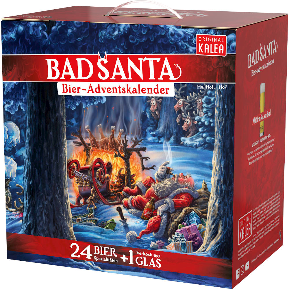 Bier-Adventskalender Edition Bad Santa