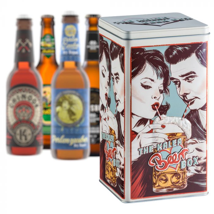Kalea Retro-Bierbox Edition Drinking Couple