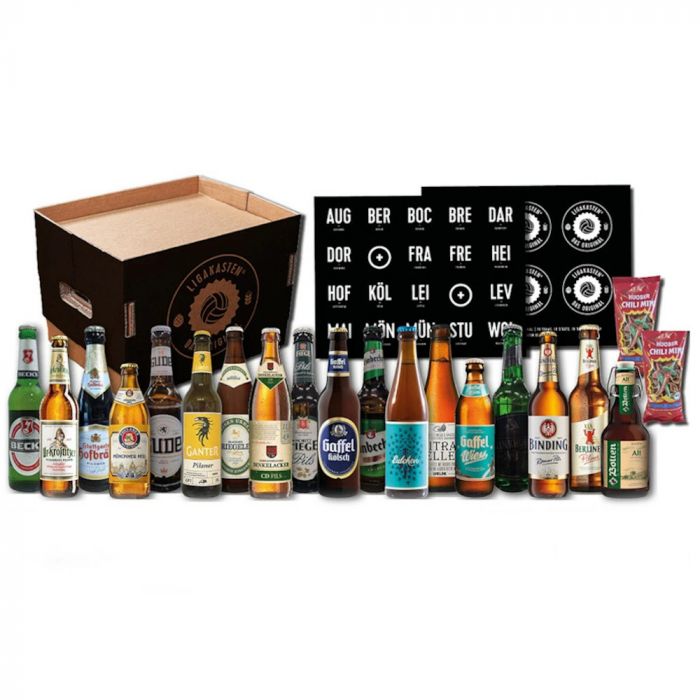 Bier-Geschenk für Fußballfans