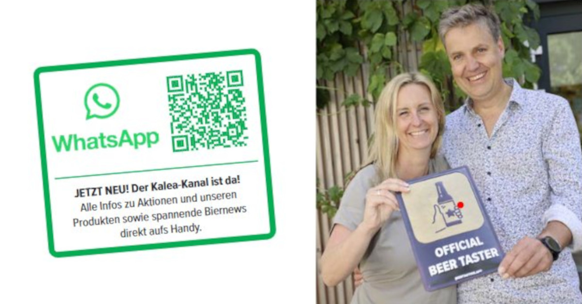 KALEA auf WhatsApp