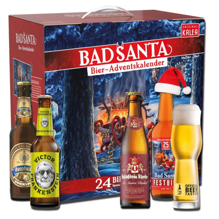 Kalea Bieradventskalender Edition Bad Santa 2025
