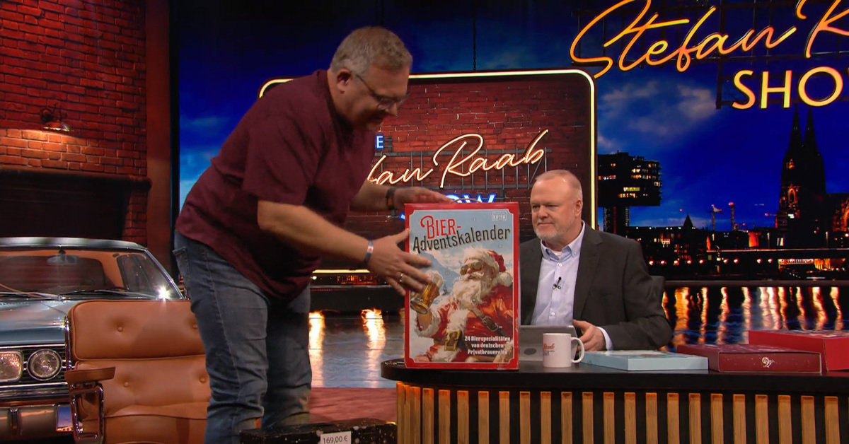 Kalea Bieradventskalender bei Stefan Raab