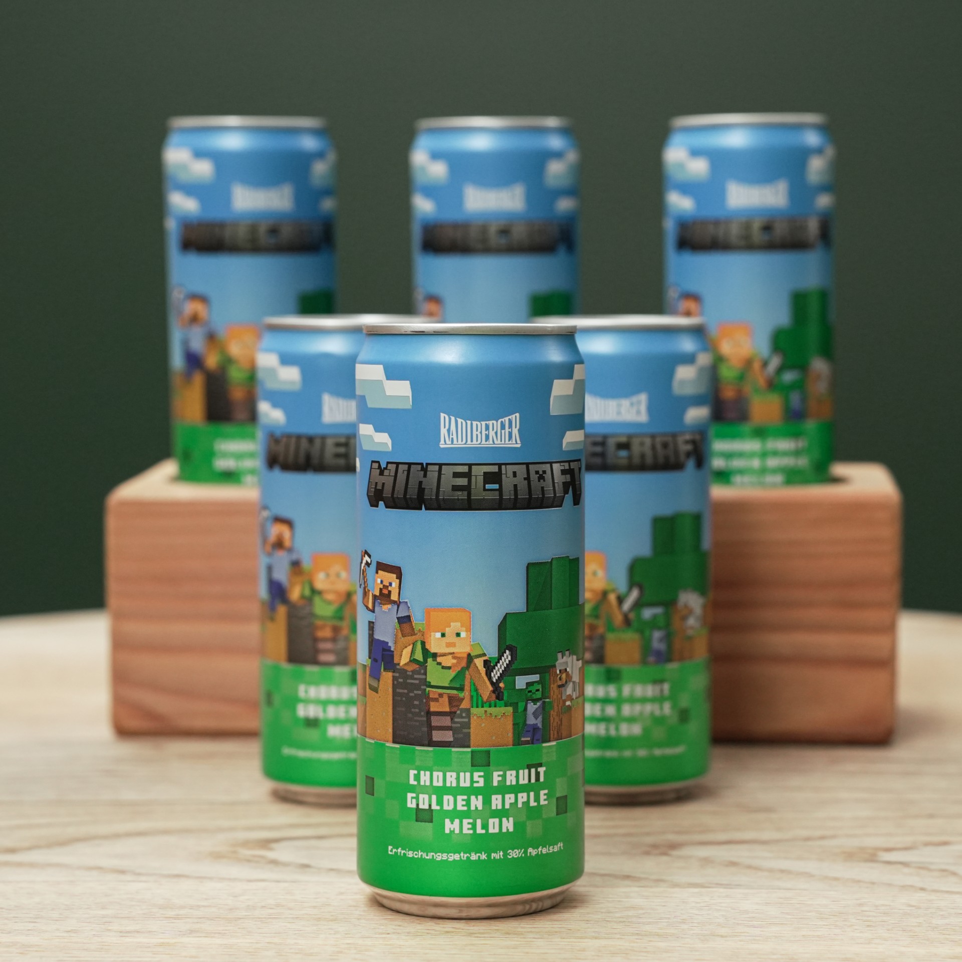 Minecraft Softdrink 0,33L Dose | mit 30% Apfelsaft - Image 2